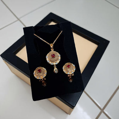 24K Polish Best For Daily Wear Rubi Combo Set