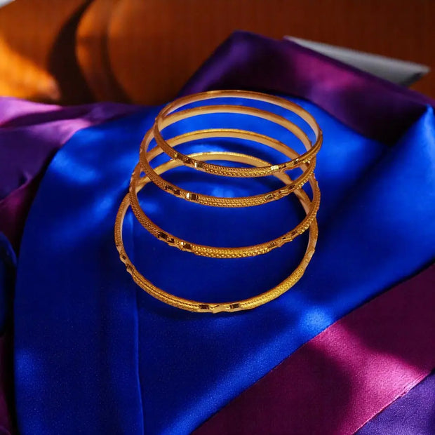 24K 4PCS Bangles Set 2
