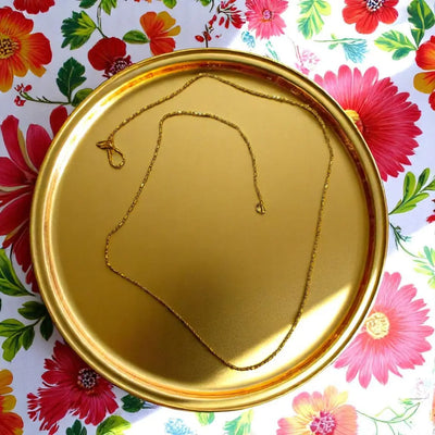24K Gold Plated Beads Chains1