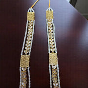 24K Gold Plated Hand Made 38 Inches Long Kundan Mala3