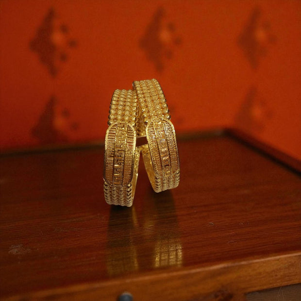 24K Gold Plated Kara Pair 1