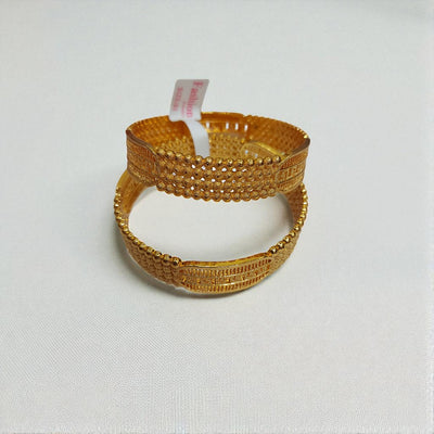 24K Gold Plated Kara Pair 3