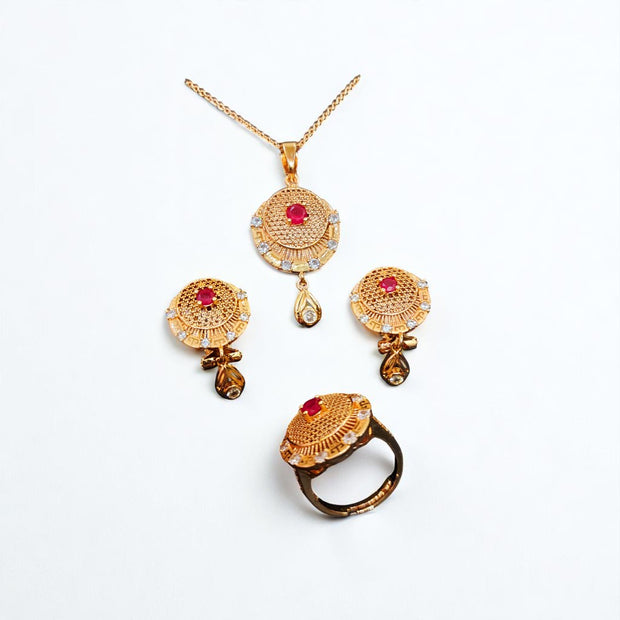 24K Polish Best For Daily Wear Rubi Combo Set 2