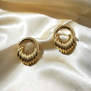 Circle Geometric Earrings for Women3