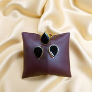 Copper Hand Made Studs With Ring 2