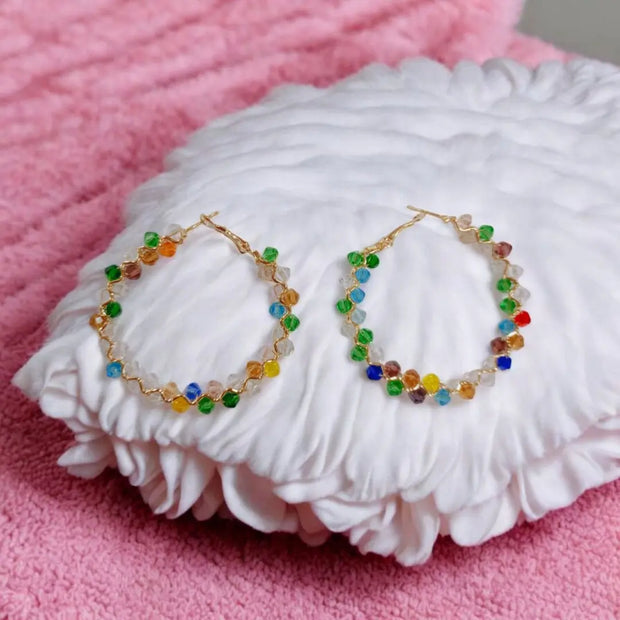 Crystal Stone Hoops5