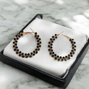 Crystal Stone Hoops6
