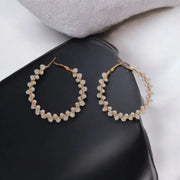 Crystal Stone Hoops7