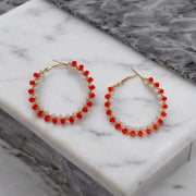 Crystal Stone Hoops9