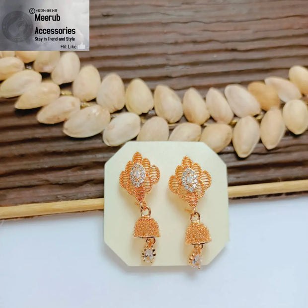 Elegant Gold Plated Jhumki2