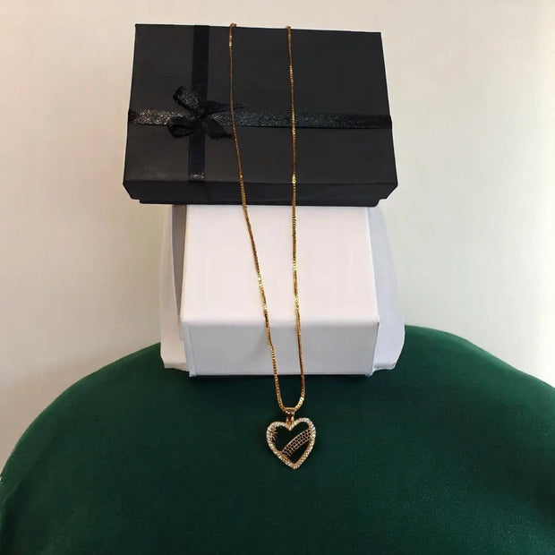 Gold Plated Heart Pendants2