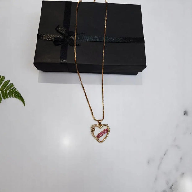 Gold Plated Heart Pendants4