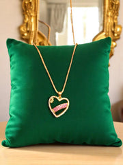 Gold Plated Heart Pendants6