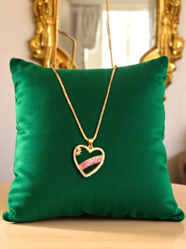 Gold Plated Heart Pendants6