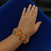 Gold Plated Noratan  Openable Kara Pair 7