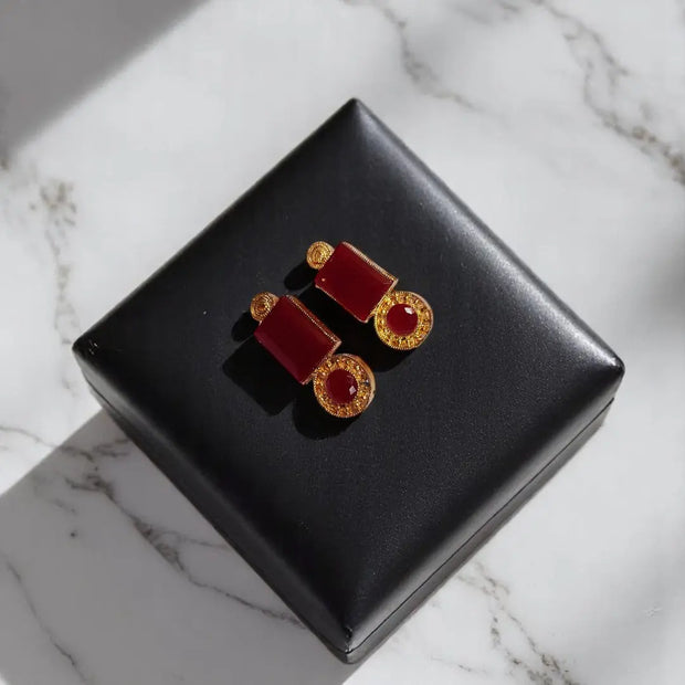 Gold Plated Party Wear Earrings2