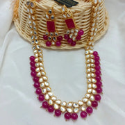 Golden Long Kundan Mala135