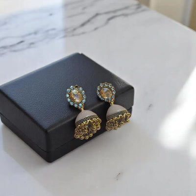 Light Weight Antique Jhumki Meerub Accessories