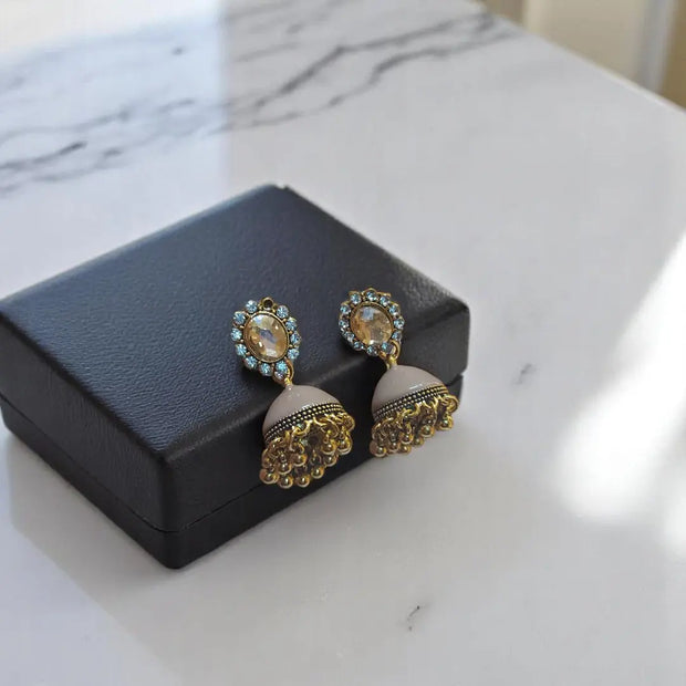Light Weight Antique Jhumki Meerub Accessories