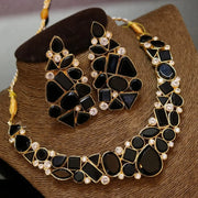 Marbel Look Dark Black Set11