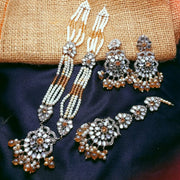 Mirror Kundan Weeding Wear Mala1