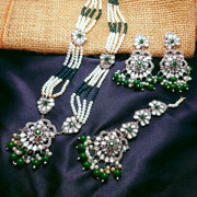 Mirror Kundan Weeding Wear Mala4