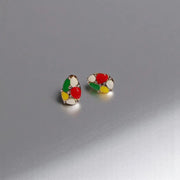 Multi Color Trendy Studs1