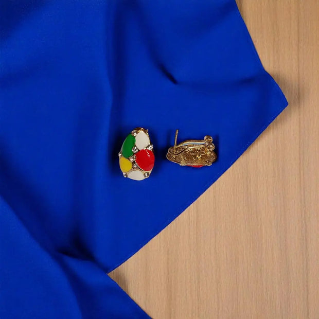 Multi Color Trendy Studs2
