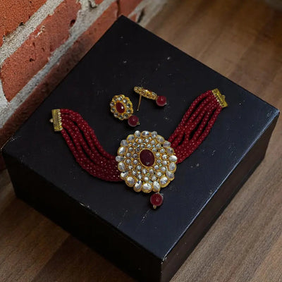Party Wear Kundan necklace1