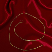 24K Gold Plated Ball Chain
