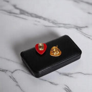 Red Heart Trendy Studs1