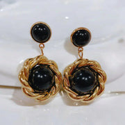 Round Light Trendy Earrings 44