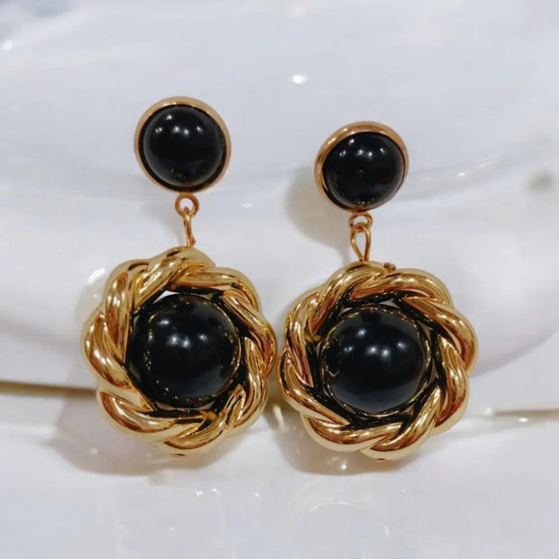 Round Light Trendy Earrings 44