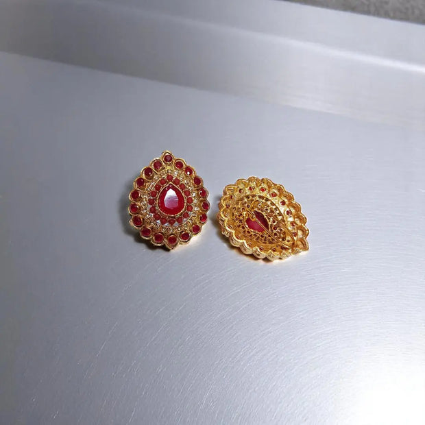 Rubi Real Stones Studs3