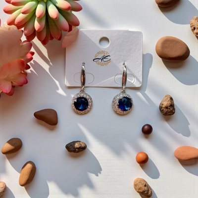 S925 Drop Silver Earrings 3