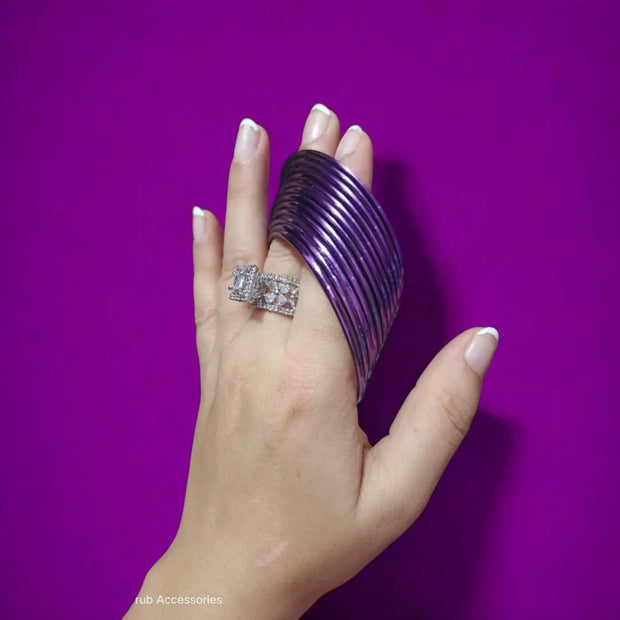 Steel Colorfull Bangles2