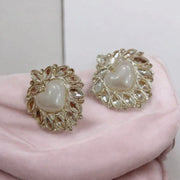 Traditional Kundan Heart Studs36