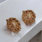 Traditional Kundan Heart Studs39