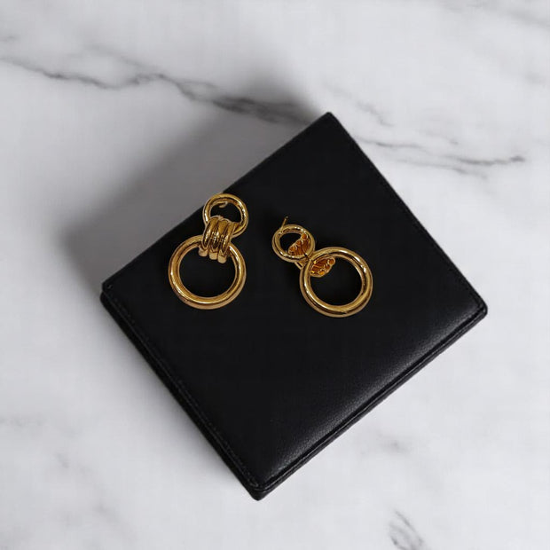 Trend Unique Design Elegant Delicate Irregular Geometric Twisted Earrings Women Jewelry2