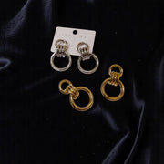 Trend Unique Design Elegant Delicate Irregular Geometric Twisted Earrings Women Jewelry4