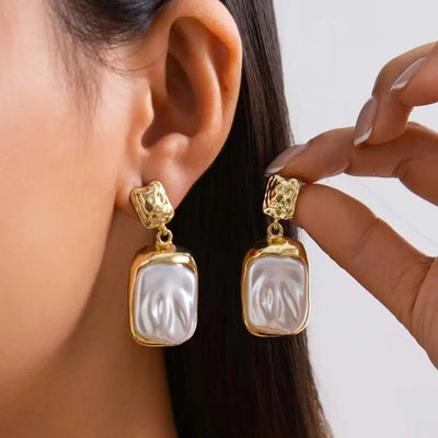 Vintage Imitation Pearl Earring for Women Meerub Accessories