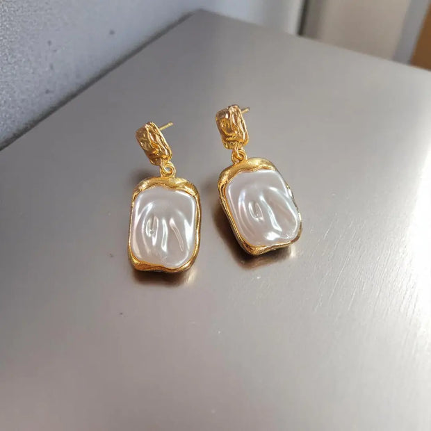 Vintage Imitation Pearl Earring for Women Meerub Accessories