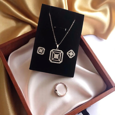 Xuping Silver Plated Combo Set2